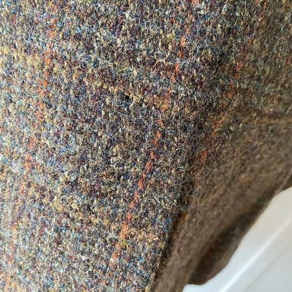 Harris Tweed Jacket Dunn & Co. Blazer Jacket Country Check 42 R - Picture 6 of 13